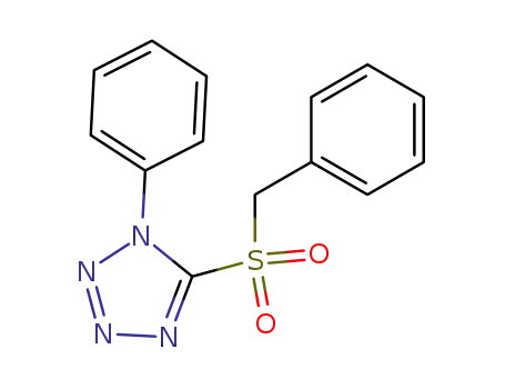 1H-Tetrazole, 1-phenyl-5-[(phenylmethyl)sulfonyl]-