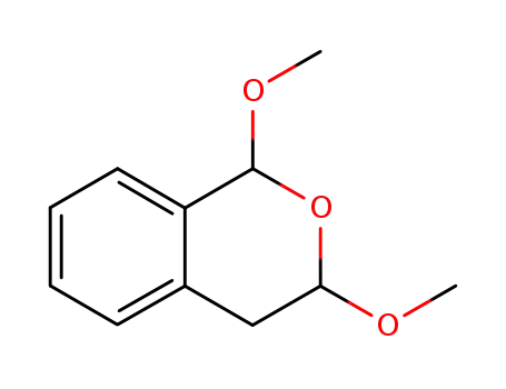 Molecular Structure of 100058-92-2 (1H-2-Benzopyran, 3,4-dihydro-1,3-dimethoxy-)