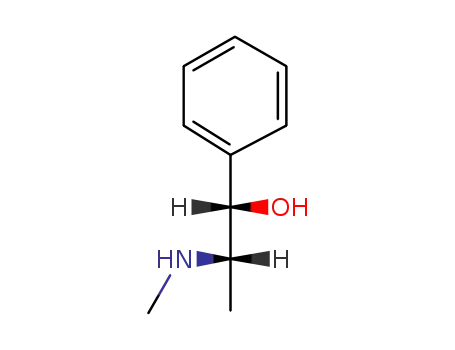 Molecular Structure of 53214-57-6 (2-(METHYLAMINO)-1-PHENYL-1-PROPANOL)