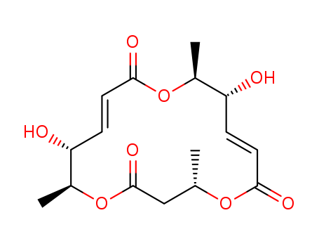 1,5,11-Trioxacyclohexadeca-7,13-diene-2,6,12-trione,9,15-dihydroxy-4,10,16-trimethyl-, (4S,7E,9R,10S,13E,15R,16S)-