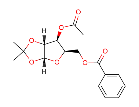 3-O-acetyl-5-O-benzoyl-1,2-O-isopropylidene-α-D-ribofuranose