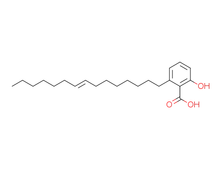 Benzoic acid, 2-hydroxy-6-(8E)-8-pentadecenyl-