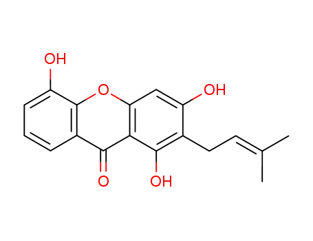 9H-Xanthen-9-one, 1,3,5-trihydroxy-2-(3-methyl-2-butenyl)-