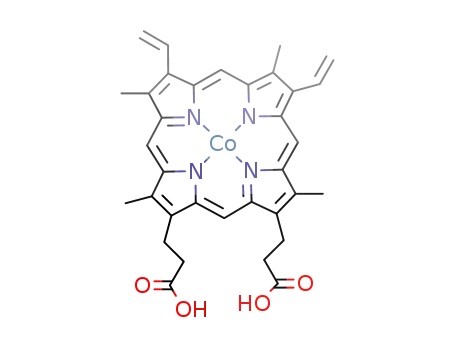 Molecular Structure of 14325-03-2 (cobaltiprotoporphyrin)