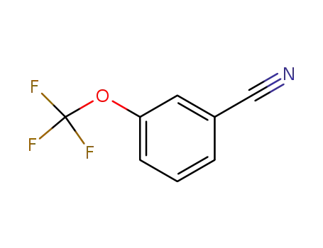 Molecular Structure of 52771-22-9 (3-(TRIFLUOROMETHOXY)BENZONITRILE)