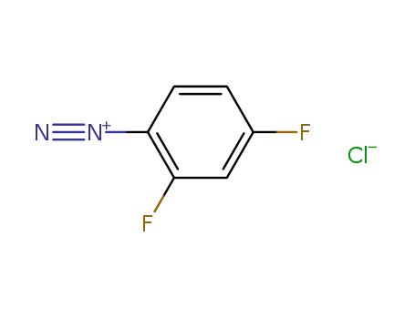 2,4-Difluor-benzoldiazonium-chlorid