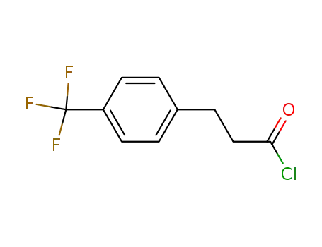 Benzenepropanoyl chloride, 4-(trifluoromethyl)-