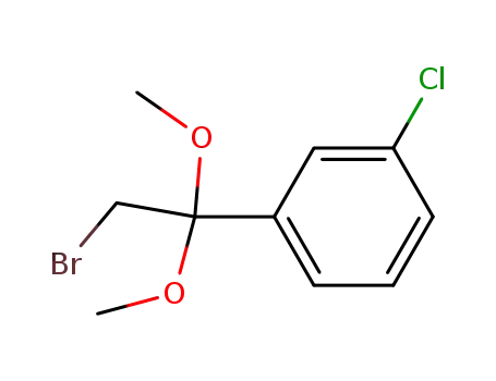 1-(2-Bromo-1,1-dimethoxyethyl)-3-chlorobenzene