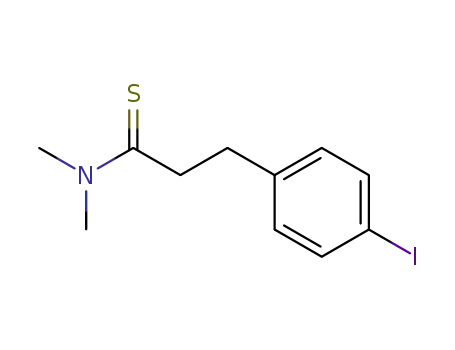 3-(4-iodo-phenyl)-thiopropionic acid dimethylamide