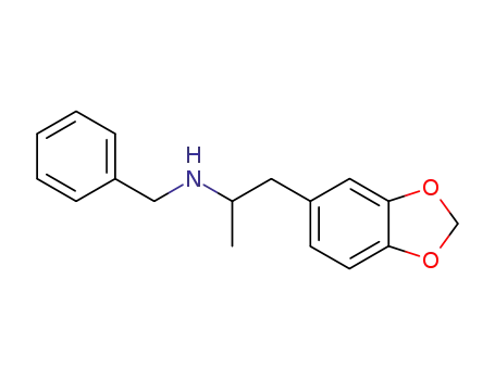 Molecular Structure of 65033-29-6 ((2-benzo[1,3]dioxol-5-yl-1-methyl-ethyl)-benzyl-amine)