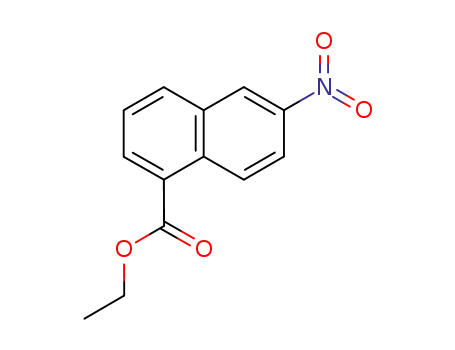 1-Naphthalenecarboxylic acid, 6-nitro-, ethyl ester