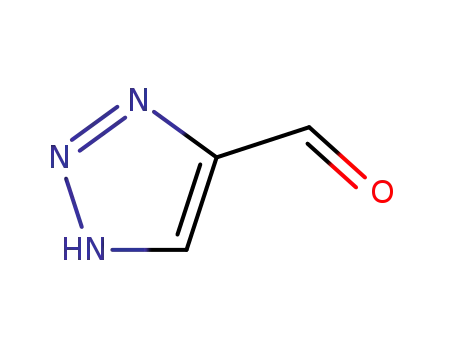 Molecular Structure of 16681-68-8 (1H-[1,2,3]TRIAZOLE-4-CARBALDEHYDE)