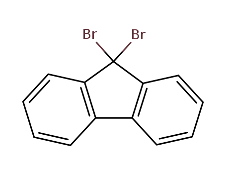 Molecular Structure of 15300-75-1 (9,9-Dibromo-9H-fluorene)