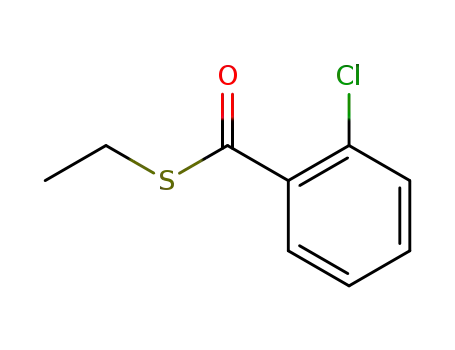 Molecular Structure of 32357-19-0 (2-chloro-thiobenzoic acid <i>S</i>-ethyl ester)