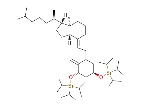 (1R,3aS,7aR)-1-((R)-1,5-Dimethyl-hexyl)-7a-methyl-4-[2-[(3S,5R)-2-methylene-3,5-bis-triisopropylsilanyloxy-cyclohex-(Z)-ylidene]-eth-(E)-ylidene]-octahydro-indene