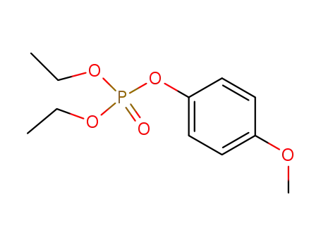 Molecular Structure of 5076-68-6 (Phosphoric acid, diethyl 4-methoxyphenyl ester)