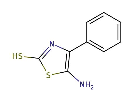 5-Amino-4-phenylthiazole-2(3H)-thione