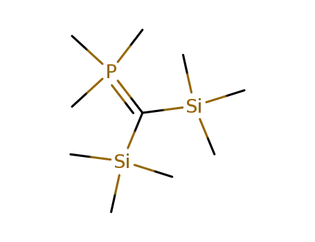 Molecular Structure of 3607-03-2 ([bis(trimethylsilyl)methylidene](trimethyl)-lambda~5~-phosphane)