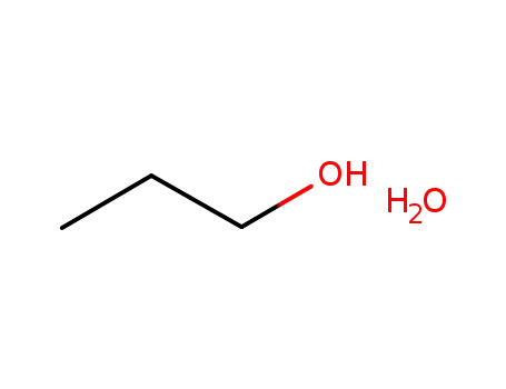 Molecular Structure of 496847-14-4 (1-Propanol, monohydrate)