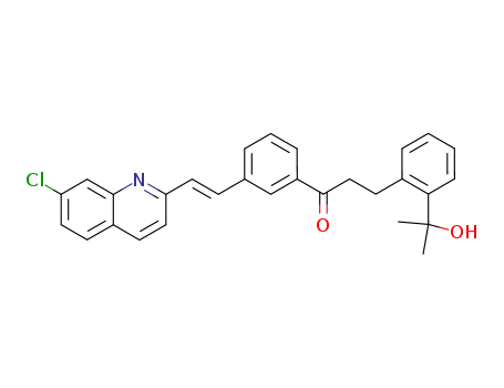 1-[3-[(1E)-2-(7-Chloro-2-quinolinyl)ethenyl]phenyl]-3-[2-(1-hydroxy-1-Methylethyl)phenyl]-1-propanone