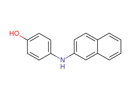 Molecular Structure of 93-45-8 (N-(4-HYDROXYPHENYL)-2-NAPHTHYLAMINE, 97)