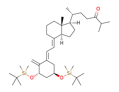 1(S),3(R)-bis(tert-butyldimethylsilyloxy)-20(R)-(3′-isopropyl-3′-oxypropyl)-9,10-secopregna-5(E),7(E),10(19)-triene