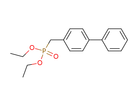 Molecular Structure of 30818-70-3 (DIETHYL (4-BIPHENYLYLMETHYL)PHOSPHONATE)