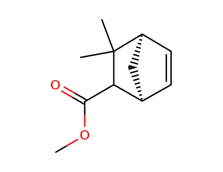 Molecular Structure of 83846-54-2 (methyl 3,3-dimethylbicyclo[2.2.1]hept-5-ene-2-carboxylate)