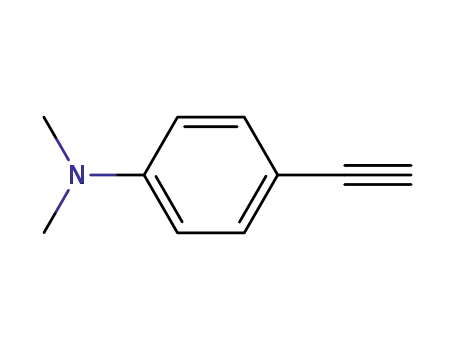 Molecular Structure of 752235-18-0 (4-ethynyl-N,N-diMethylaniline)
