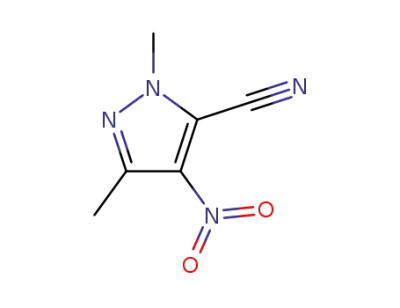 1,3-ジメチル-4-ニトロ-1H-ピラゾール-5-カルボニトリル
