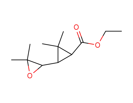 Molecular Structure of 167690-92-8 (ethyl oxido-chrysanthemate)
