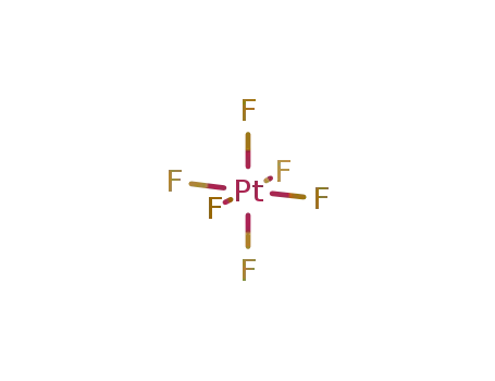 Molecular Structure of 13693-05-5 (platinum hexafluoride)