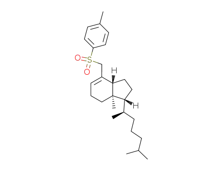 Molecular Structure of 75211-99-3 (8-p-tolylsulphonylmethyl-des-AB-cholest-8-ene)