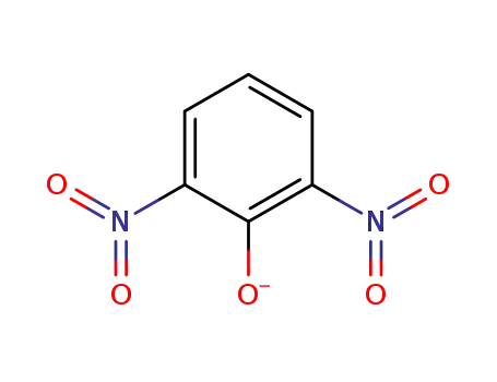 Molecular Structure of 20650-73-1 (2,6-dinitrophenoxide ion)