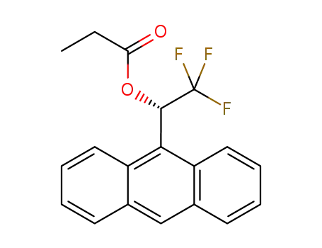 (R)-1-(anthracen-9-yl)-2,2,2-trifluoroethyl propanoate