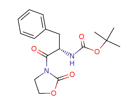 1,1-dimethylethyl [(1S)-2-oxo-2-(2-oxo-3-oxazolidinyl)-1-(phenylmethyl)ethyl]carbamate
