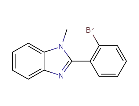 1-메틸-2-o-브로모페닐벤즈이미다졸