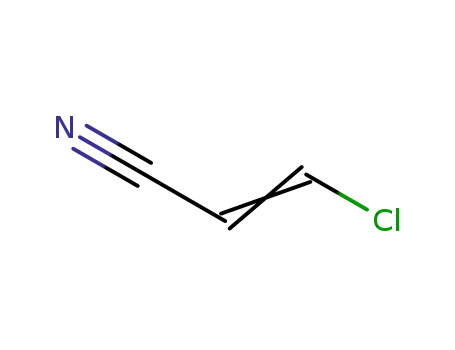 Molecular Structure of 871-29-4 (3-Chloroacrylonitrile)