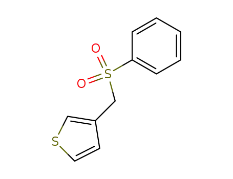 Molecular Structure of 129759-54-2 (3-[(phenylsulfonyl)methyl]thiophene)