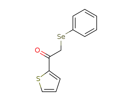 Molecular Structure of 83756-35-8 (Ethanone, 2-(phenylseleno)-1-(2-thienyl)-)