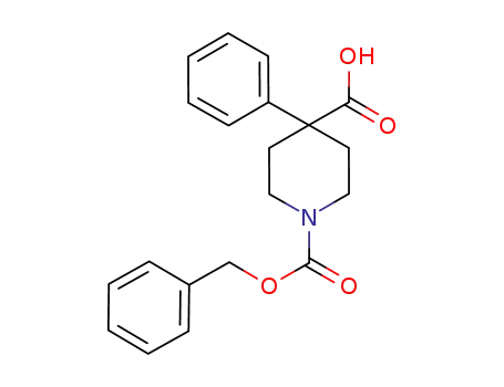 1-(BENZYLOXYCARBONYL)-4-PHENYLPIPERIDINE-4-CARBOXYLIC ACID