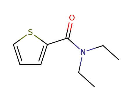 Molecular Structure of 14313-93-0 (2-Thiophenecarboxamide, N,N-diethyl-)