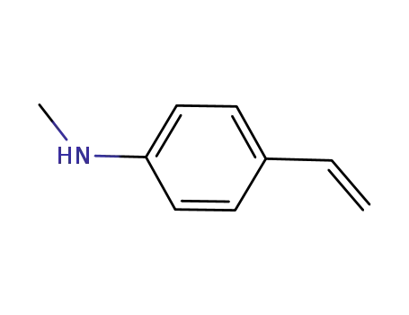 Molecular Structure of 102877-42-9 (N-methyl-4-vinylaniline)