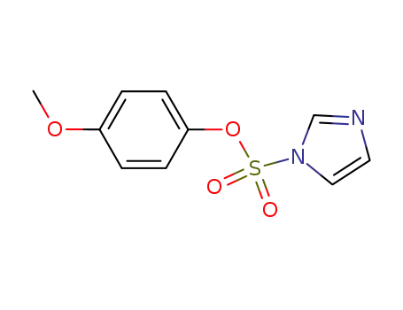 Molecular Structure of 1139705-25-1 (4-methoxyphenyl 1H-imidazole-1-sulfonate)