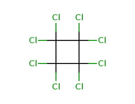 Molecular Structure of 7294-43-1 (octachloro-cyclobutane)