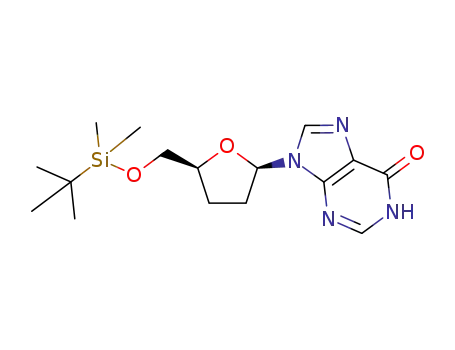 Inosine, 2',3'-dideoxy-5'-O-[(1,1-dimethylethyl)dimethylsilyl]-