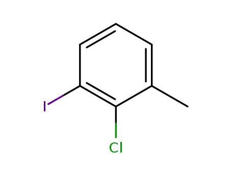 Molecular Structure of 116632-40-7 (1-IODO-2-CHLORO-3-METHYL-BENZENE)