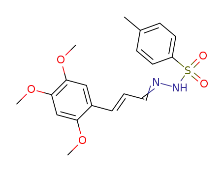 Molecular Structure of 437761-99-4 (2,4,5-trimethoxycinnamyltosylhydrazone)