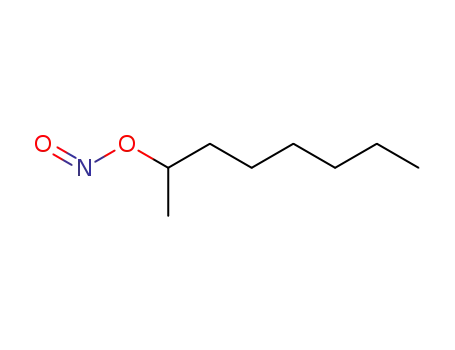 Molecular Structure of 7214-62-2 (Nitrous acid, 1-methylheptyl ester)
