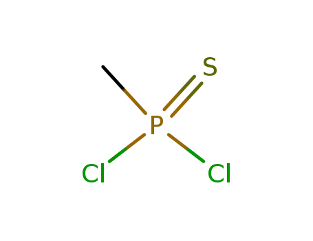 Molecular Structure of 676-98-2 (METHYLPHOSPHONOTHIOIC DICHLORIDE)